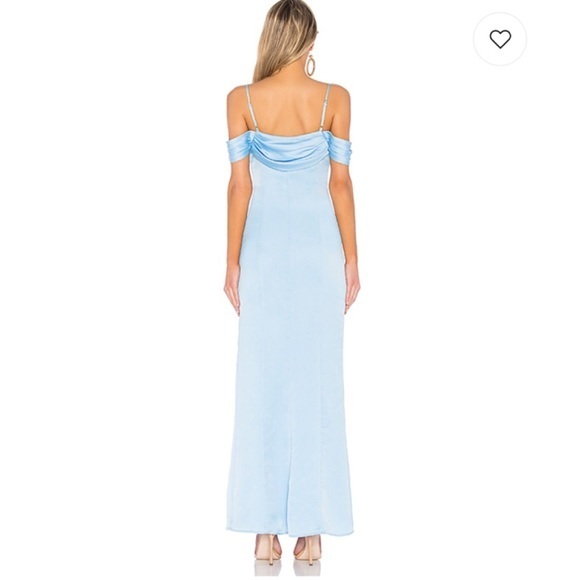 NWOT Majorelle Jane Gown in French Blue dress - Picture 3 of 8